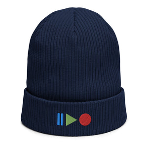 Break/Play/Record - Baumwolle Beanie