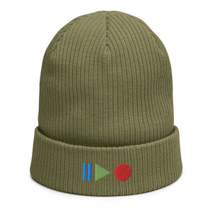Break/Play/Record - Baumwolle Beanie