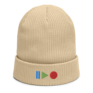 Break/Play/Record - Baumwolle Beanie