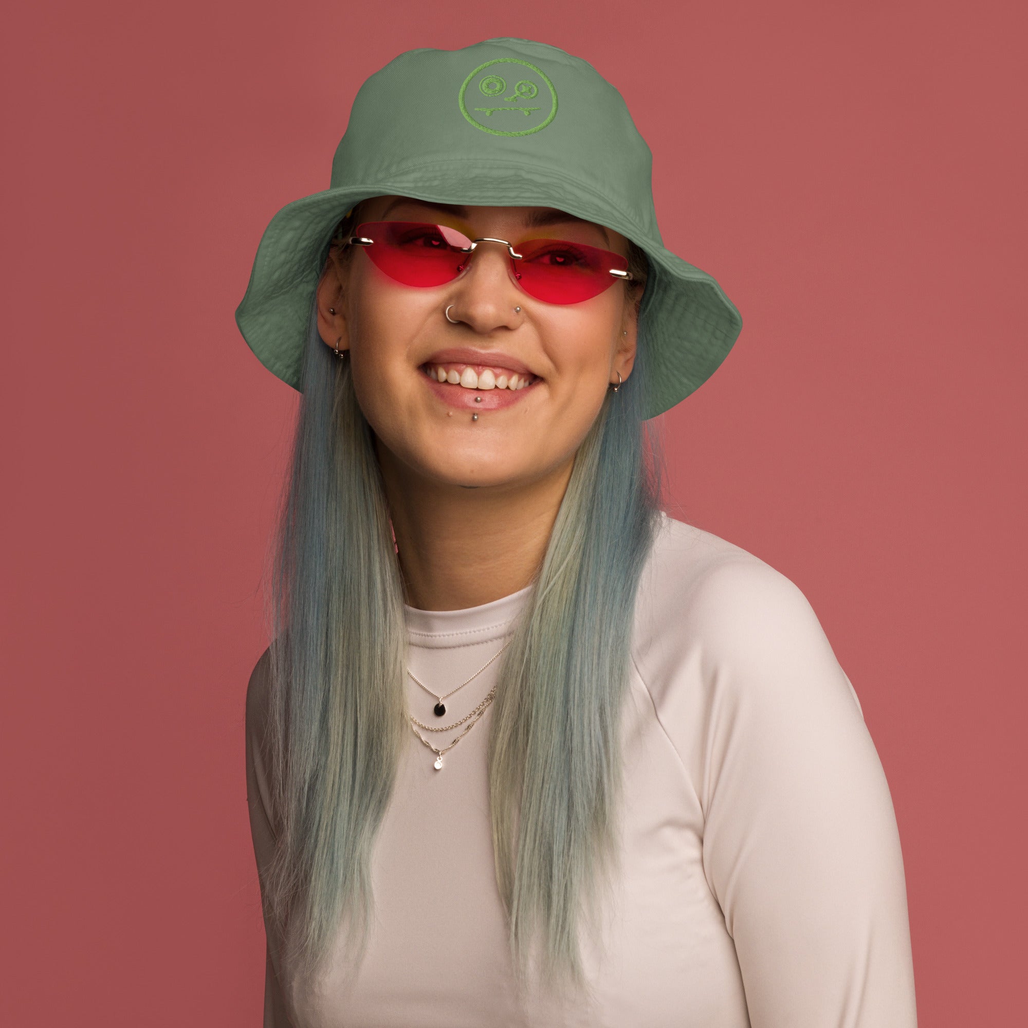 Rolltopia - Bucket Hat aus Bio-Baumwoll-Twill