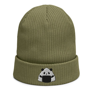Panda Onigiri - Baumwolle Beanie