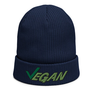 Vegan - Baumwolle Beanie