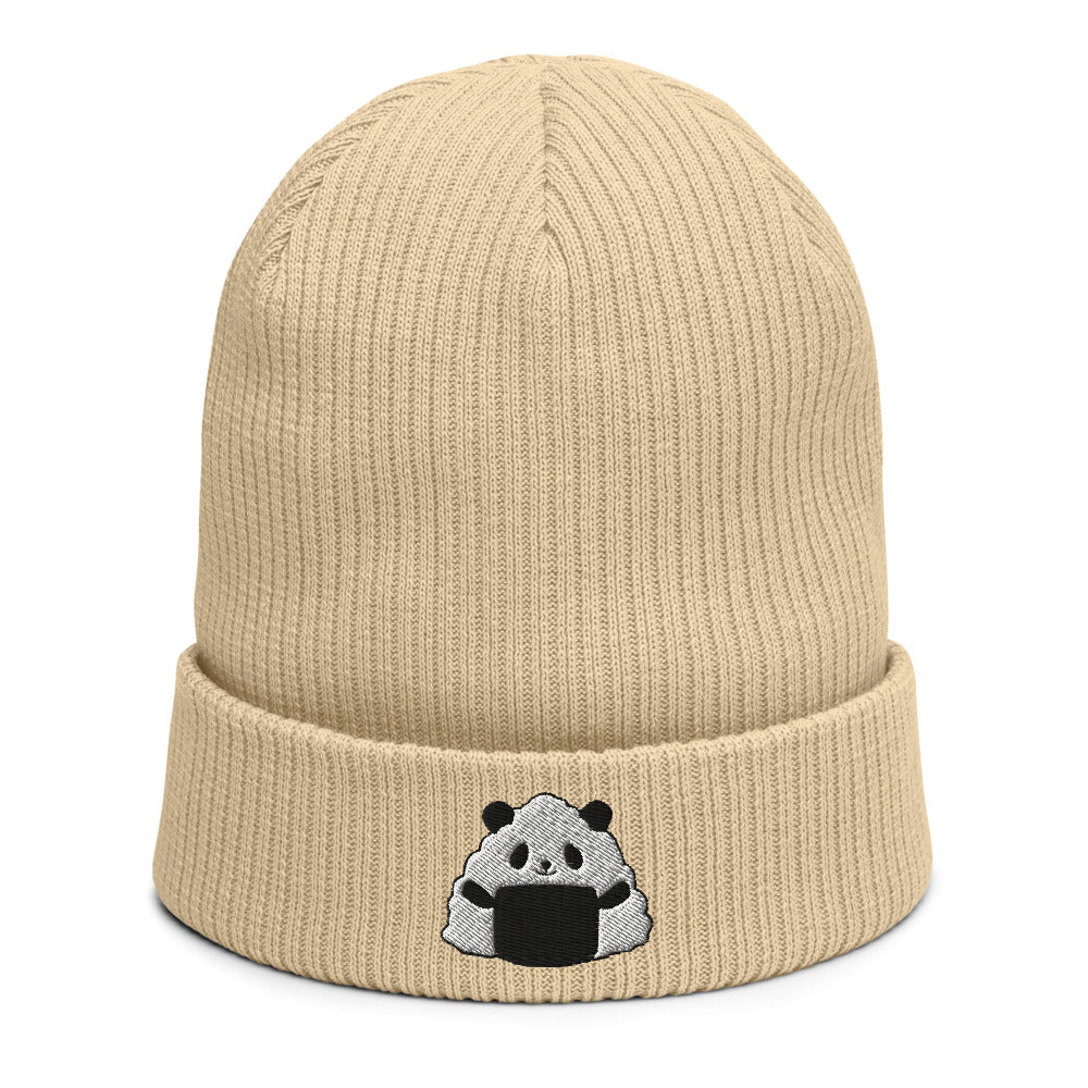 Panda Onigiri - Baumwolle Beanie